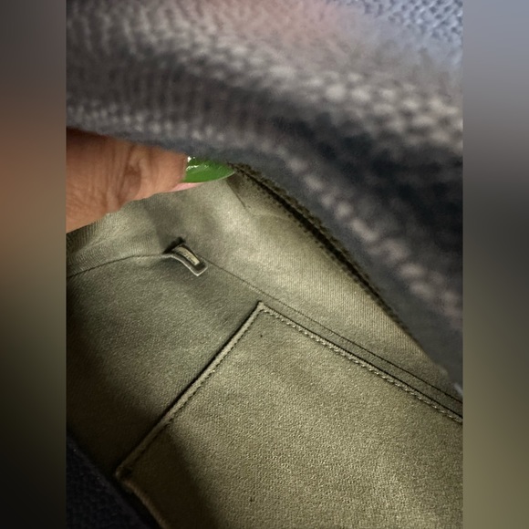 Authentic Chanel Blue Leather Medium LeBoy Bag Classic Flap - Picture 6 of 15